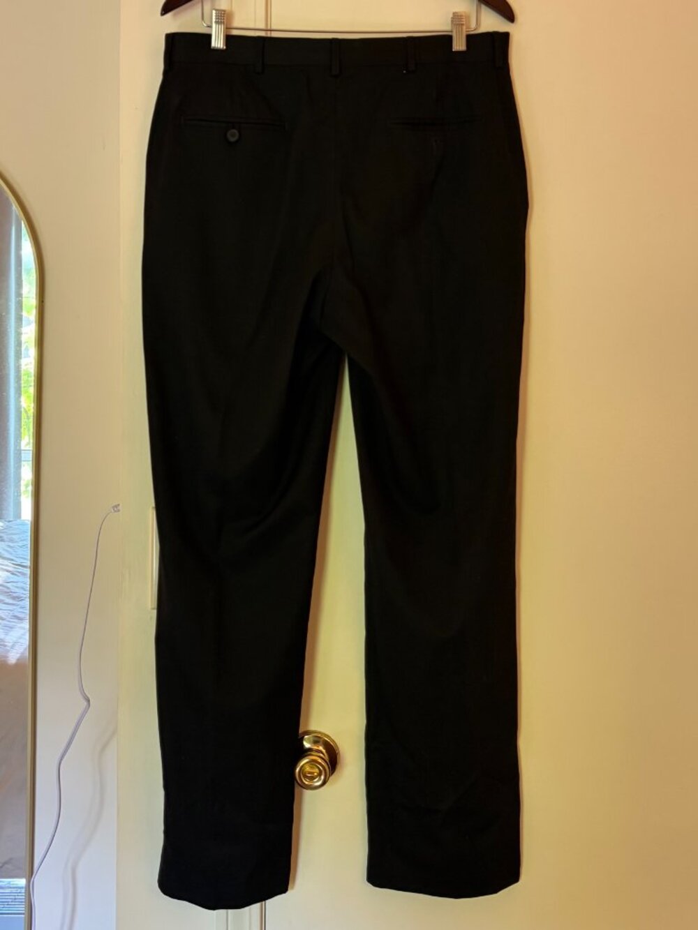 haggar black suit pants 34x32 - Picture 2 of 4